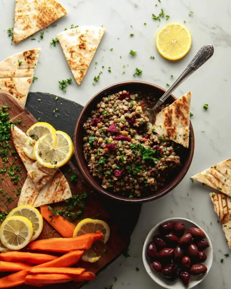 Mediterranean Lentil Dip Recipe