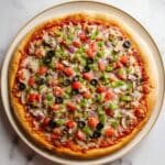 Vegan Pizza with Tempeh Sausage Recipe
