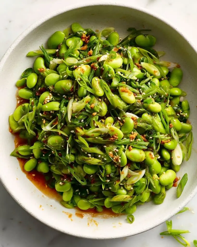 Chili Crisp Snap Pea Salad Recipe