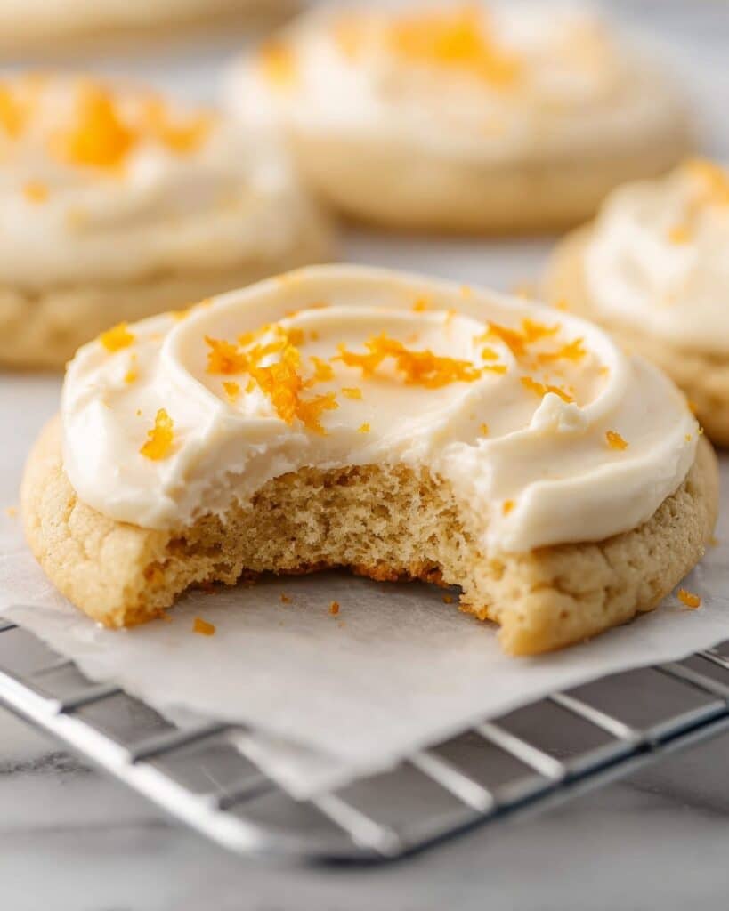 Frosted Orange Sugar Cookies Recipe