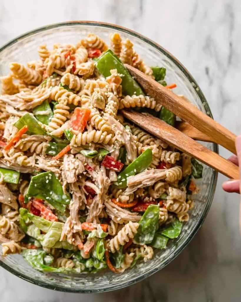 Chinese Chicken Pasta Salad Recipe