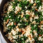 Garlic Butter Kale Rice Recipe