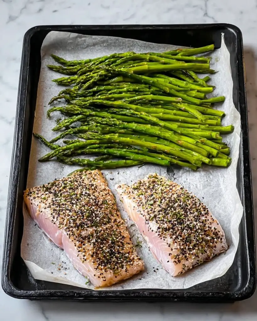 Everything Bagel Crusted Salmon Recipe