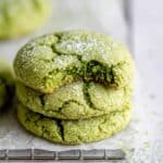 Matcha Sugar Cookies Recipe