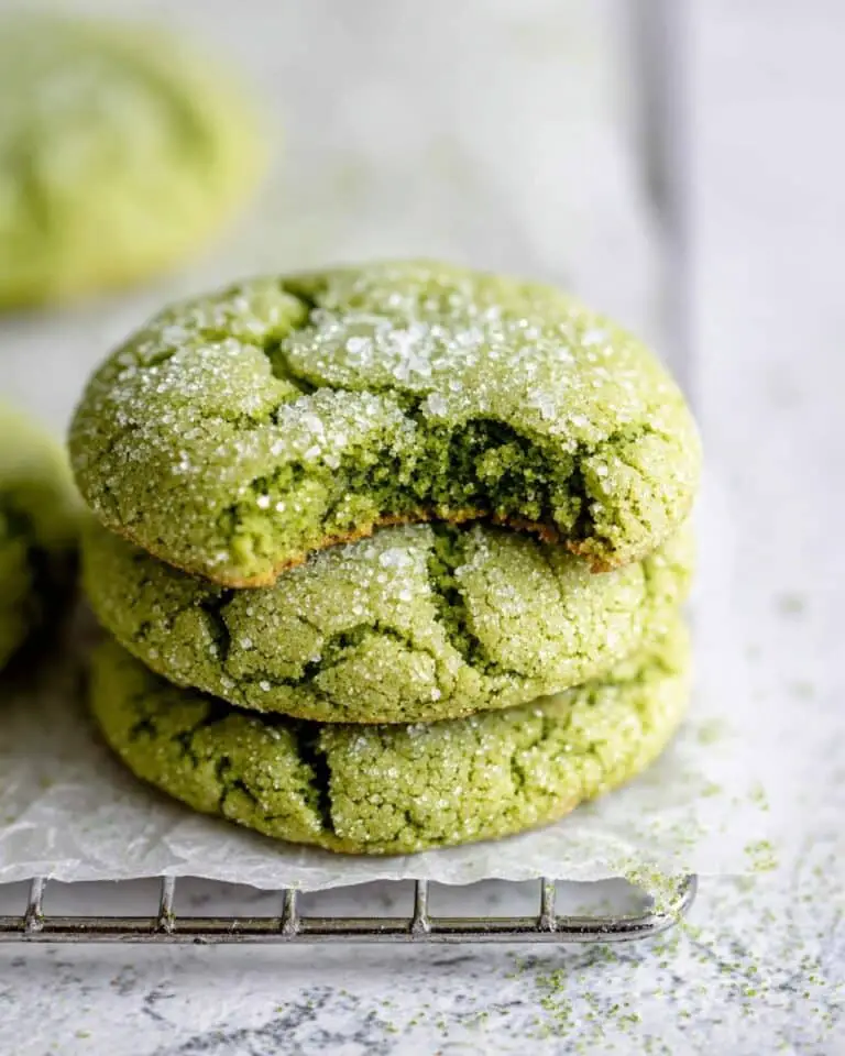 Matcha Sugar Cookies Recipe