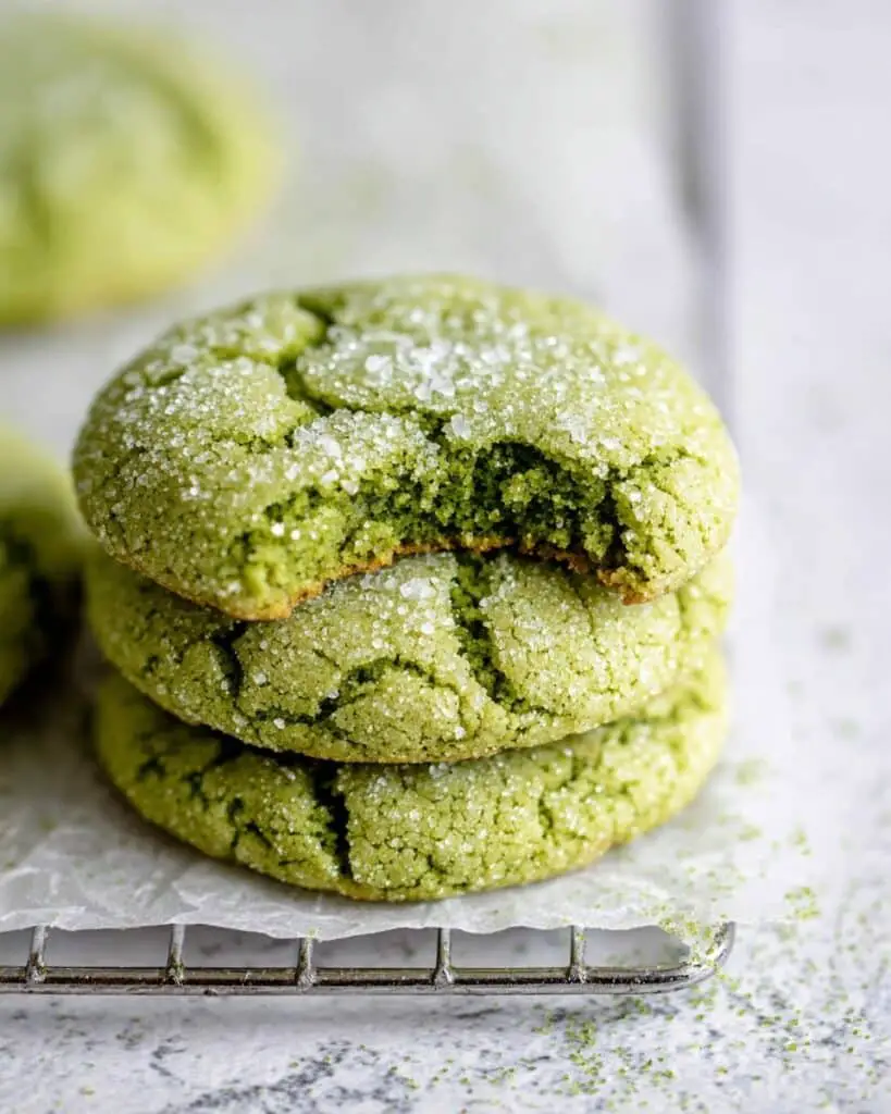 Matcha Sugar Cookies Recipe