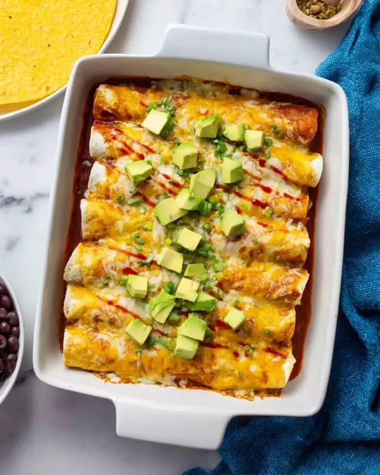 5 Ingredient Black Bean Enchiladas Recipe