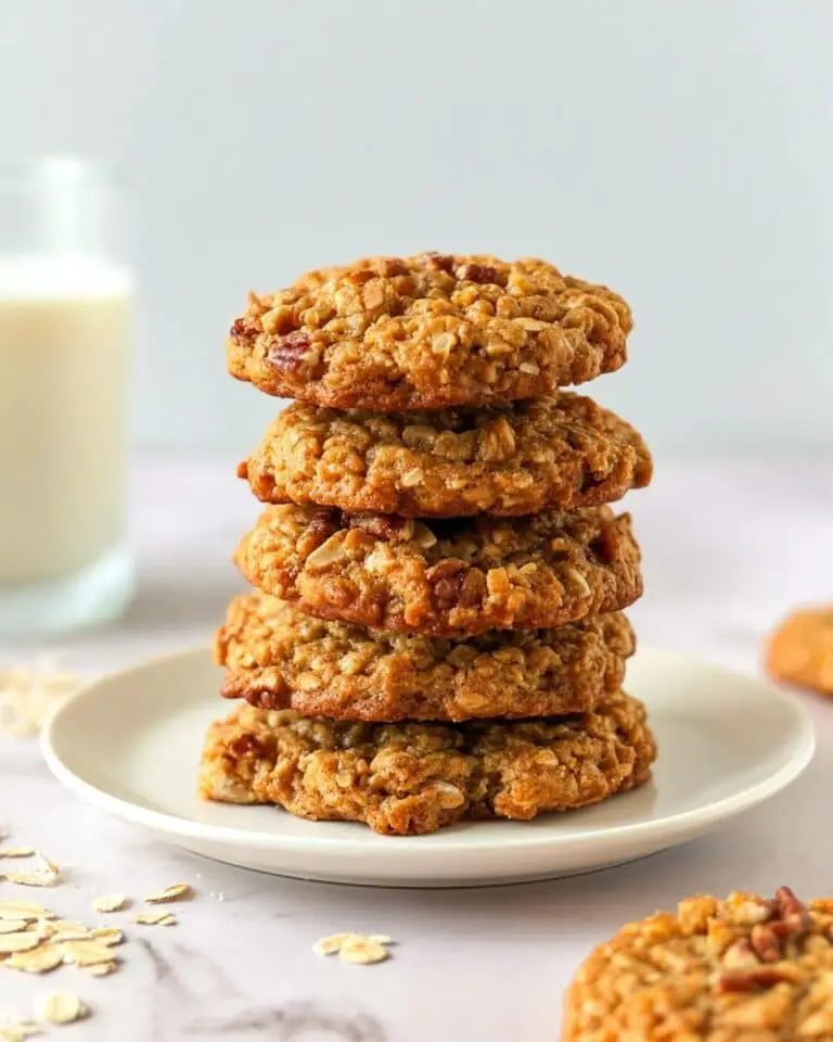 Oatmeal Chai Cookies with Pecans Recipe