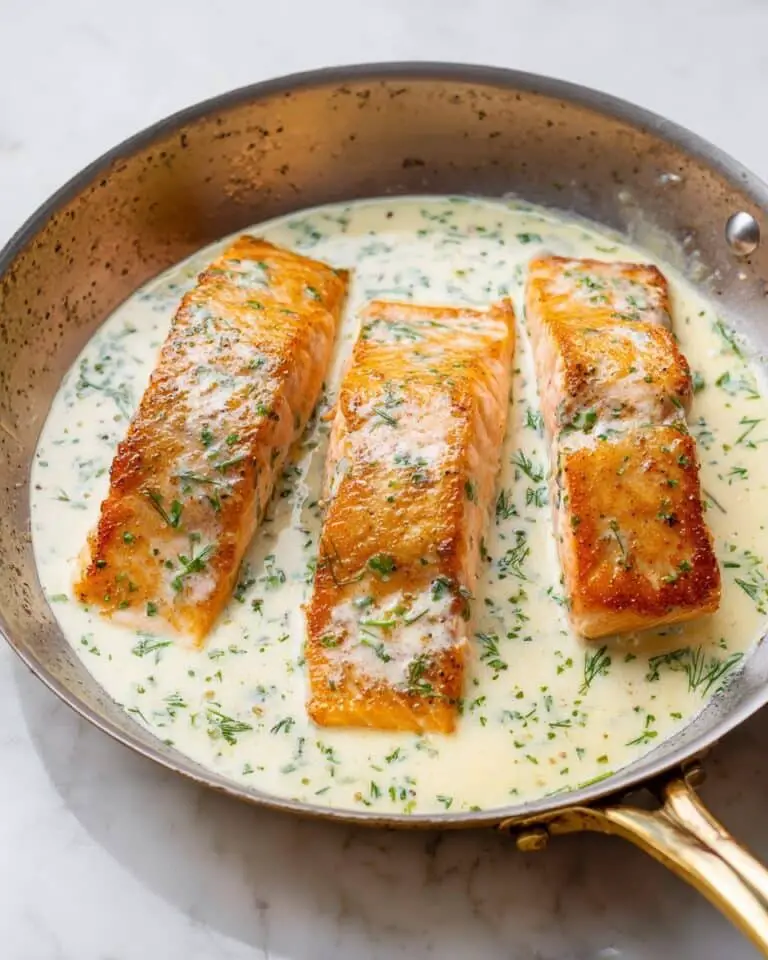 Creamy Dill Salmon Recipe