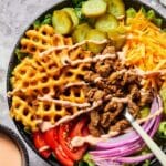 Turkey Burger Bowls with Special Sauce Recipe