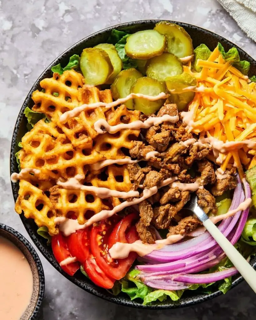 Turkey Burger Bowls with Special Sauce Recipe