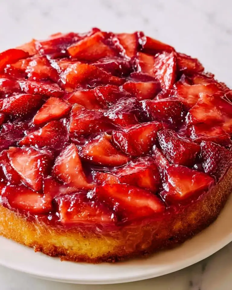 Strawberry Upside Down Cake Recipe