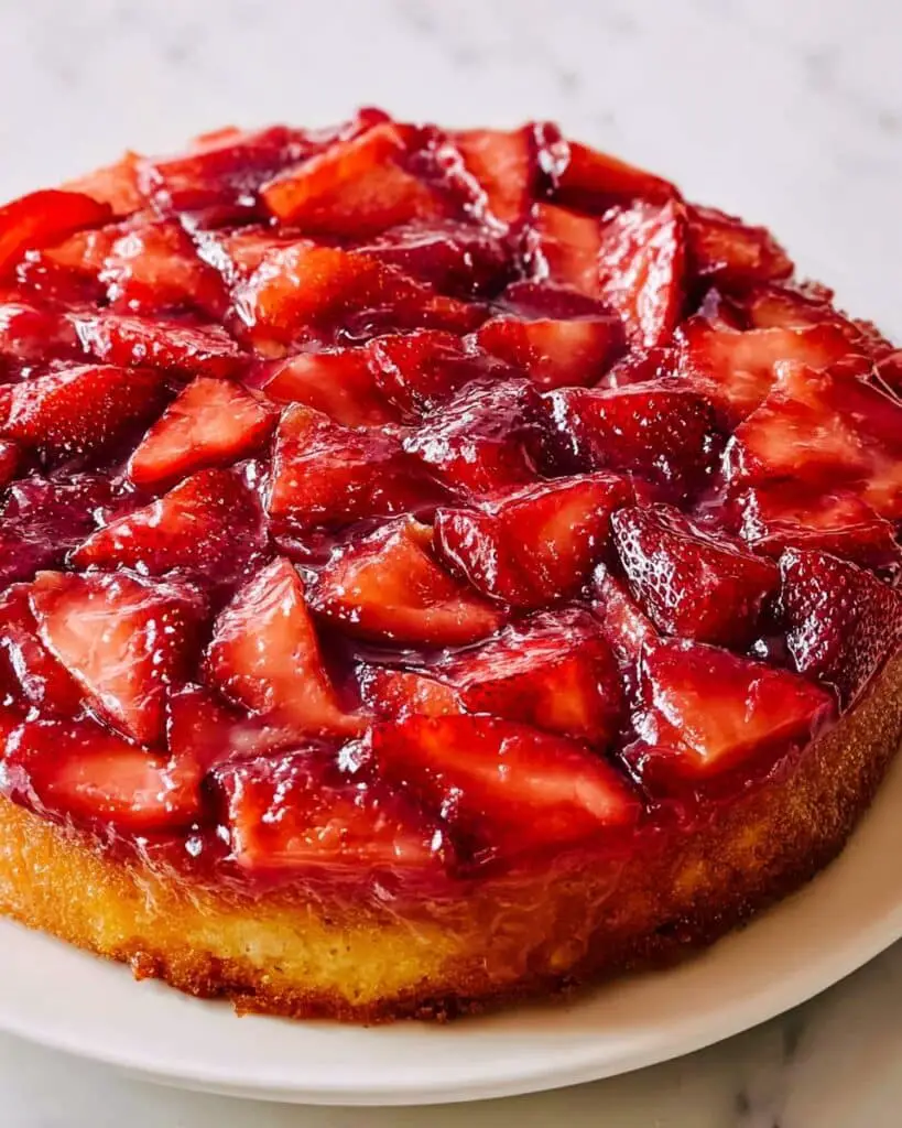 Strawberry Upside Down Cake Recipe