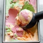 Homemade Rainbow Sherbet Recipe