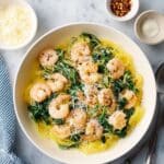 Spaghetti Squash Shrimp Scampi Recipe