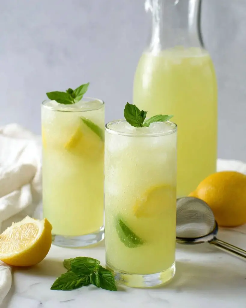 Lemon Mint Juice (Lebanese Lemonana) Recipe