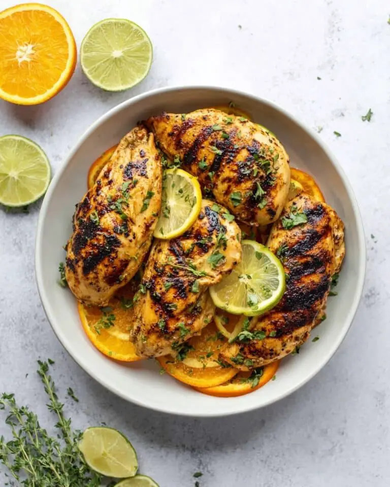 Citrus Dijon Grilled Chicken Recipe