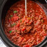 Slow Cooker No-Bean Beef Chili Recipe
