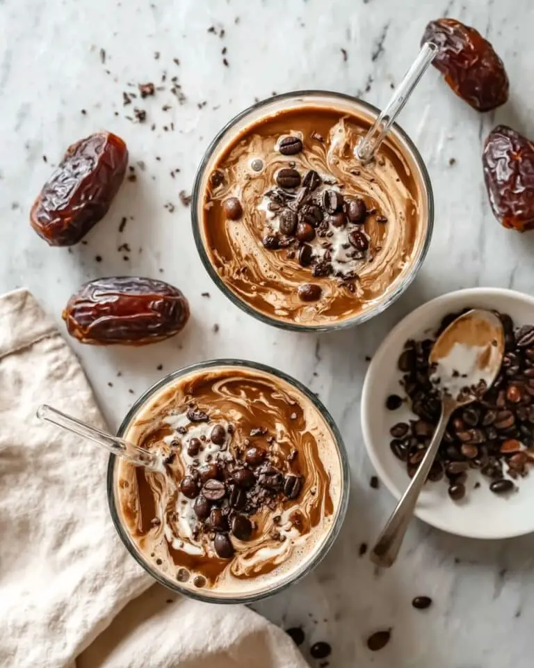 Creamy Chocolate Coffee Date Shake Recipe