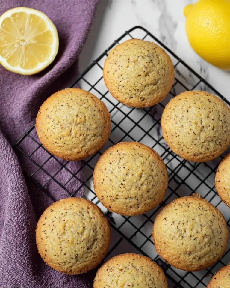 Lemon Chia Oat Muffins (Gluten-Free, Dairy-Free, Flourless) Recipe