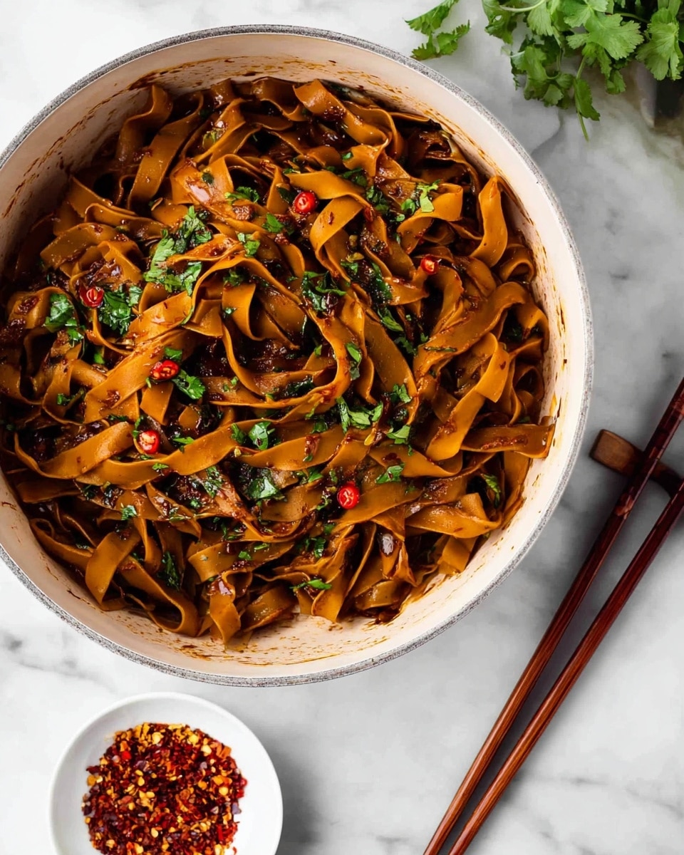 Spicy Chili Garlic Noodles Recipe