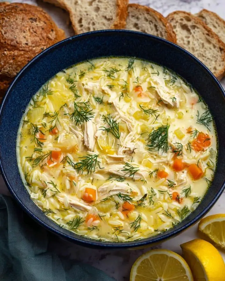 Avgolemono — Greek Lemon Chicken Soup Recipe