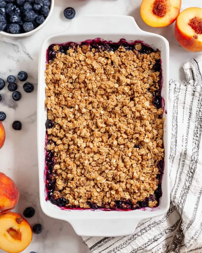 Apple and Blueberry Crumble Recipe