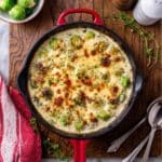 Cheesy Brussels Sprouts Casserole Recipe