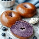 Sourdough Blueberry Bagels Recipe