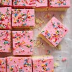 Sugar Cookie Bars with Vanilla Bean Frosting Recipe
