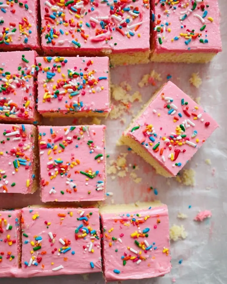 Sugar Cookie Bars with Vanilla Bean Frosting Recipe