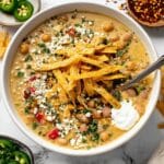 Vegan White Chickpea Chili Recipe
