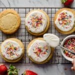 Strawberry Pop Tart Cookies Recipe