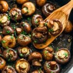 Honey Balsamic Garlic Mushrooms Recipe