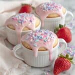 Strawberry Pop Tart Protein Baked Oats Recipe