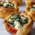 Cheesy Spinach and Feta Puffs Recipe