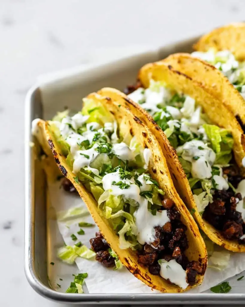 Black Bean Tacos Recipe