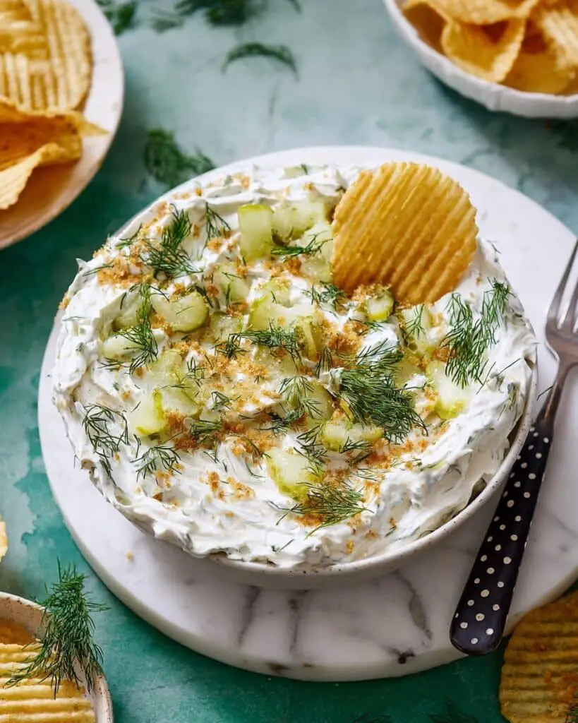 Viral “Fried” Pickle Dip Recipe