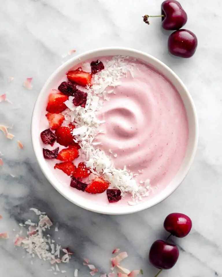 Quick and Creamy Cherry Smoothie Recipe
