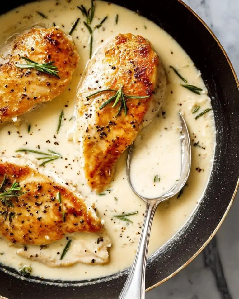 Creamy Dijon Rosemary Chicken Recipe