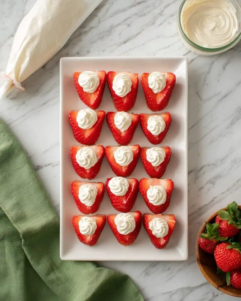 Deviled Strawberries Recipe