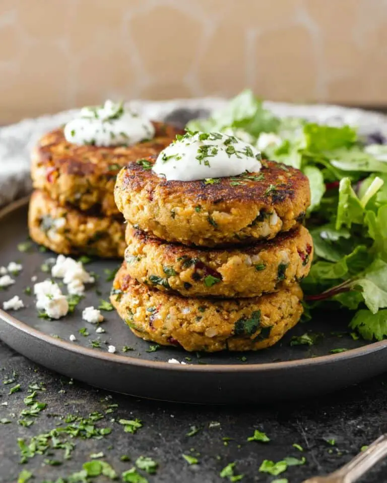 Baked Tuna Cakes with Avocado and Cilantro Recipe
