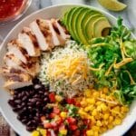 Chipotle Chicken Burrito Bowl Recipe
