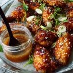 Pineapple Chicken Wings with Spicy Pineapple Sauce Recipe