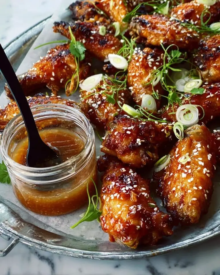 Pineapple Chicken Wings with Spicy Pineapple Sauce Recipe