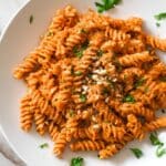 Quick Pasta with Homemade Romesco Sauce Recipe