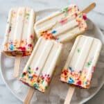 Cereal Milk Yogurt Popsicles Recipe