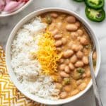 Cheesy Pinto Beans Recipe