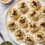 Sun Dried Tomato Pesto Goat Cheese Bites Recipe