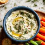 Roasted Garlic Whipped Feta Dip Recipe